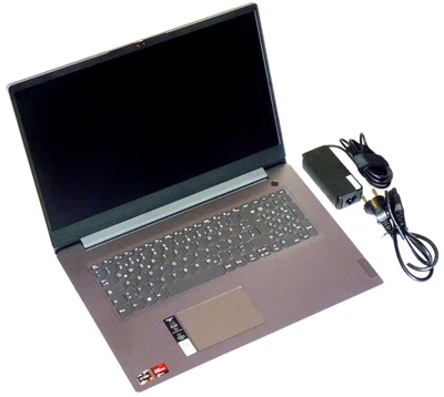 LENOVO IDEAPAD 3 512GB SSD 12GB AMD RYZEN 7 5700U 82KV 17 Zoll silber 17ALC6 - Bild 1 von 2
