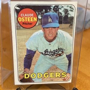 1969 Topps Baseball Los Angeles Dodgers Claude Osteen #528 EX SET BREAK! B3 - Picture 1 of 2