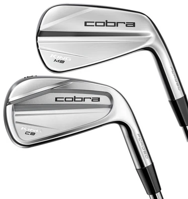Cobra Golf Club King CB/MB 4-PW Iron Set Stiff Steel FST KBS Tour Lite Very Good - Image 1 of 4