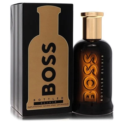 Boss Elixir embotellado de Hugo Boss 3.4 perfume spray intenso para hombre Foto 1 de 4