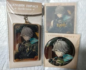 Genshin Cafe In Seoul Alhaizen Goods Set Of 3 - Picture 1 of 1