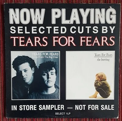 Tears for Fears Now Playing Selected Cuts In Store Promo-only Canada Sampler LP - Image 1 of 4