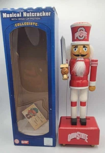 Ohio State Wolfpack Musical Nutcracker 13.25" - Picture 1 of 12