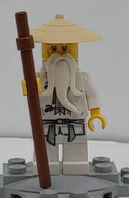 Lego Wu Sensei Minifigure Ninjago Rise of the Snakes 9446 - njo046