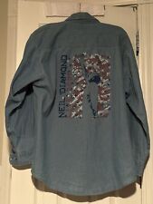 VTG Neil Diamond Shirt Mens Size L World Tour 2005 Concert Excellent Condition