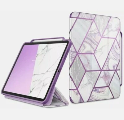iPad Pro 12.9 SMART COVER (2020 Release) i-BLASON COSMO Case Purple - Image 1 of 4