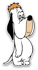 "Calcomanía pegatina de dibujos animados Droopy Dog 5" - Imagen 1 de 1