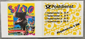 Briefmarkenheft deutsche Bundespost 2x50PF 2x20PF 2x80PF 2x100PF postfrisch - Bild 1 von 6