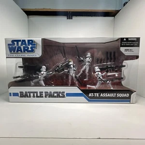 Star Wars AT-TE Assault Squad Battle Pack Trooper Squad The Clone War #87761 - Picture 1 of 9
