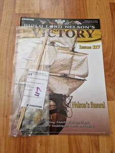 1/84 DEAGOSTINI BUILD LORD NELSON'S HMS VICTORY MODEL SHIP ISSUE 117 INC PART - Picture 1 of 2