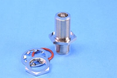 Amphenol Adapter Triax Jack to Triax Jack Bulkhead Pressurized 000-53225 - Image 1 of 4