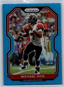 Panini Prizm #233 2020 Michael Vick Prizm Blue Atlanta Falcons - Imagen 1 de 2