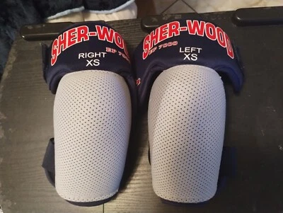 Almofadas de cotovelo de hóquei Sher-Wood EP 7000 - Extra pequeno ótimo estado  - Imagem 1 de 4