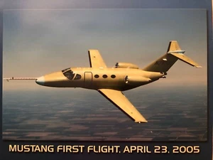 Cessna Mustang First Flight April 23, 2005 Kodak Print 14" x11" Citation M1 ICT - Picture 1 of 2