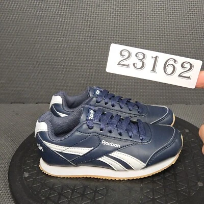 Reebok Classic Jogger Shoes Toddler Sz 11 Blue White Trainers Sneakers - Image 1 of 4