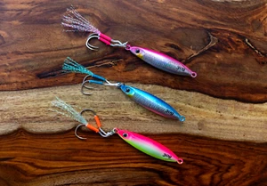 30g 40g 60g Savage sea fishing metal lure slow jig for mackerel bass pollack - Picture 1 of 14