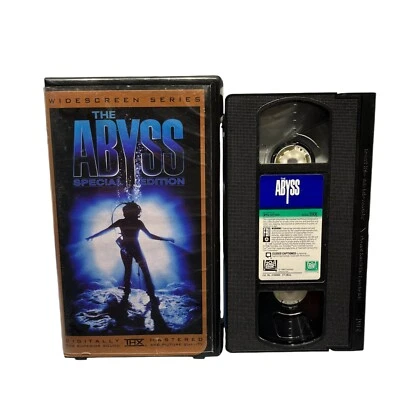 The Abyss - VHS Horror Sci-Fi Widescreen THX Clamshell - James Cameron V6 - Image 1 of 2