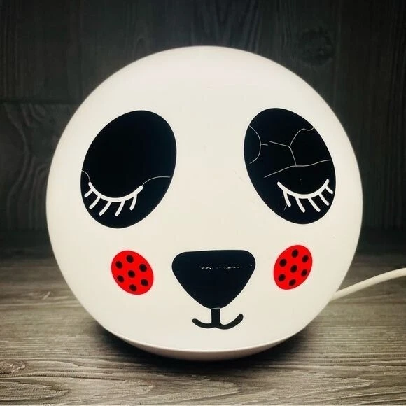 Raro Ikea ÄNGARNA LED Niños Lámpara de Mesa Patrón Panda con Bombilla LED 2 Caras Foto 1 de 4