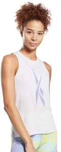 REEBOK Speedwick Women's Workout Vest Tank Top Purple Ladies Size UK 2XS 0-2 NEW - Picture 1 of 3
