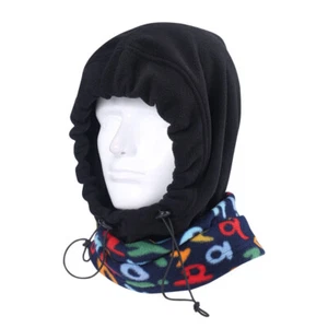 Men's Women's Full Face Mask Winter Warm Ski Cycling Fleece Windproof Balaclava - Picture 1 of 19