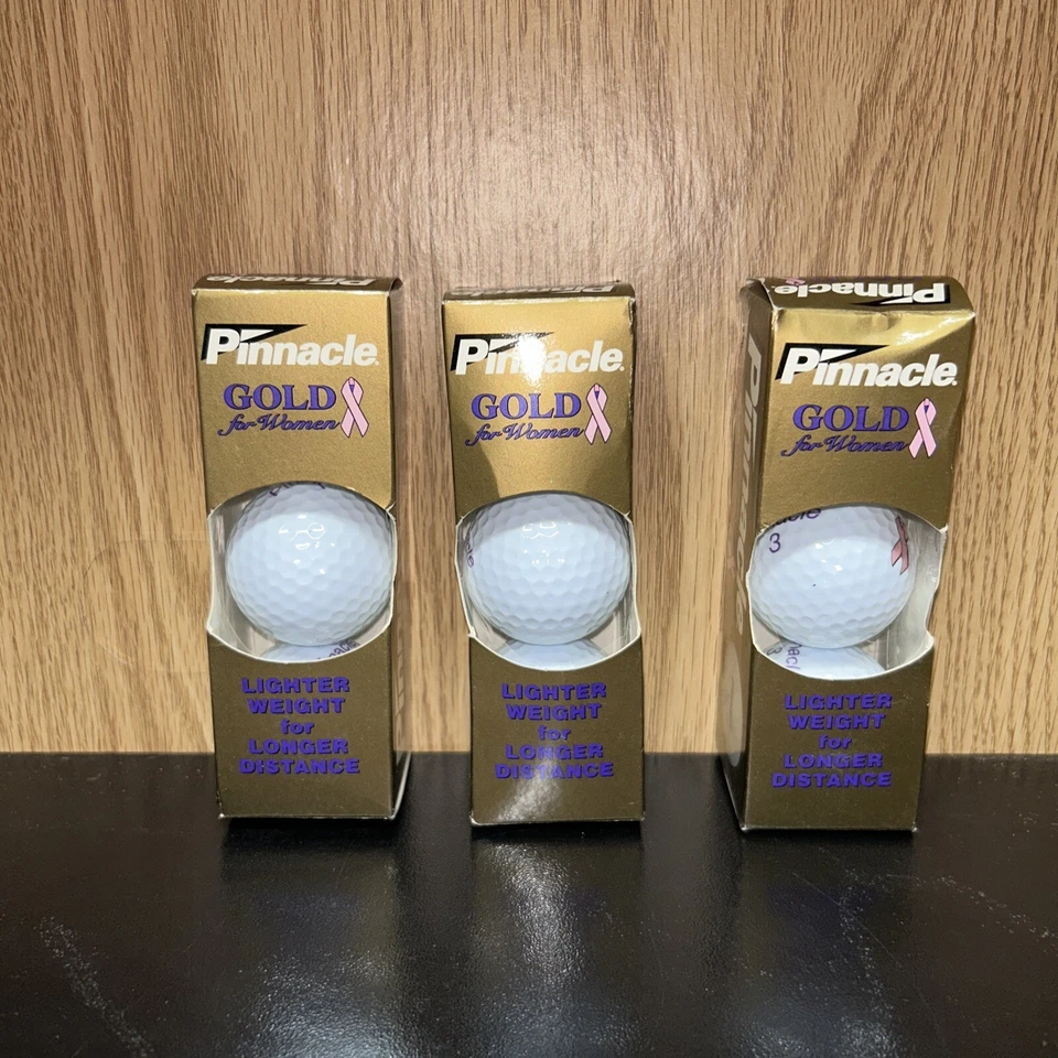 Pinnacle for Women Golf Ball Sleeve 15 Balls Breast Cancer Awareness