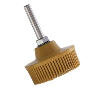 Drill Bristle Brush Disc Rubber Polishing Deburring Brush Wheels - Picture 1 of 10