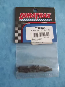GENUINE DURATRAX 8636 SCREW 4-40 X 1/2" CAP (10) DTXC8636 NIP - Picture 1 of 1