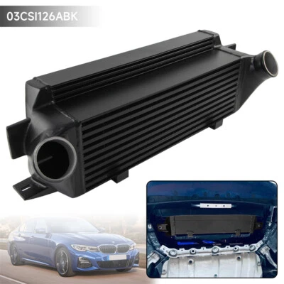 Intercooler de montaje delantero para BMW G20 G22 G28 Z4 B48 320i 325i 420i 425i negro Foto 1 de 4