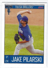2023 Tulsa Drillers (Double A-Los Angeles Dodgers) Jake Pilarski