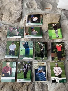 Golf Upper Desk Mixed Lot 2001 12 Cards Total - Picture 1 of 12