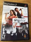 Étui SingStar Rocks (Sony PlayStation 2, 2006) et manuel seulement