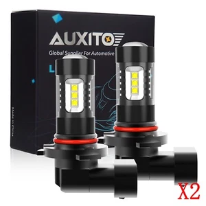 AUXITO 4pcs LED Fog Kit Light H10 9145 9140 Bulb Super Bright 6500K White 3600LM - Picture 1 of 13
