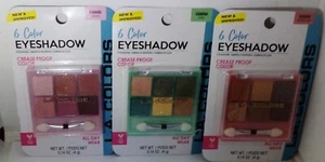 3 Types LA Colors 6 Color Palettes Eye Shadow LUCKY, PLAYFUL & ALMOST NUDE - Picture 1 of 2