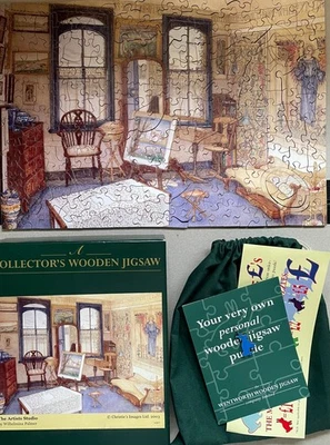 Wentworth Collectors Wooden Jigsaw Art The Artist Studio Wilhelmina Palmer 250  - Image 1 of 4