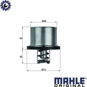 THERMOSTAT COOLANT THD 1 82 FOR D12A380/D12A420/D12A340/D12C380/D12C420 12.1L - Picture 1 of 16