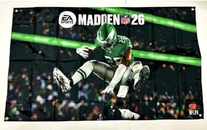 Madden 26 Vorbestellung Promo Game Stop exklusive Stoffflagge/Poster neu versiegelt - Bild 1 von 1