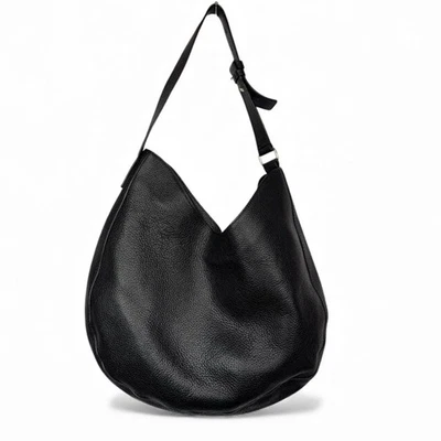 Bolso Hobo Banana Republic de Cuero Negro Usado en Excelente Condición Foto 1 de 4