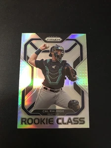 !!! 2022 CAL RALEIGH PRIZM REFRACTOR ROOKIE BASEBALL CARD $$ - Picture 1 of 1