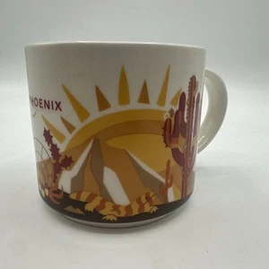 Taza de té de café Starbucks You Are Here Series Across Globe Phoenix 2015 14 oz - Imagen 1 de 8