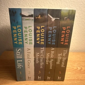 The Chief Inspector Gamache Series Books 1 - 5 Collection Box Set by Louise Penn - Picture 1 of 4