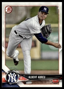 2018 Bowman Draft Albert Abreu New York Yankees #BD-126 - Picture 1 of 2