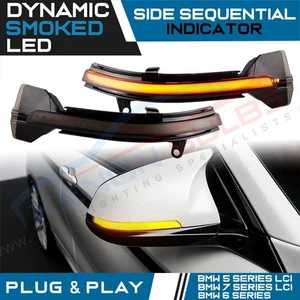2x Dynamic sequential indicator Turn Signal Light BMW F10 LCI F11 F07 M12 F01 - Picture 1 of 5