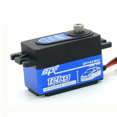 SPT 4412LV 120 12kg Metal Gear Standard Short Body Low Profile Digital Servo RC - Image 1 of 4