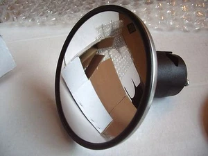 Specchietto infrangibile grandangolare camion impianto trattore JCB diametro 6" morsetto adatto 16-28mm - Foto 1 di 2
