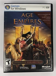 PC Age of Empires III 3 The Complete Collection Complete CIB VG Nice - Picture 1 of 6