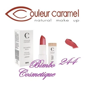 COULEUR CARAMEL BIO RECHARGE ROUGE A LEVRES GLOSSY 244 ROUGE MATRIOCHKA 3,5GR - Imagen 1 de 2