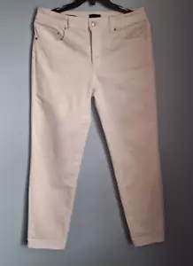 Talbots Everyday Relaxed Jeans Damen 6 weiß Stretch Denim Freizeit - Bild 1 von 7