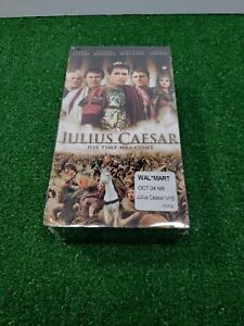 Julius Caesar VHS SEALED Jeremy Sisto Christopher Walken Richard Harris 2002