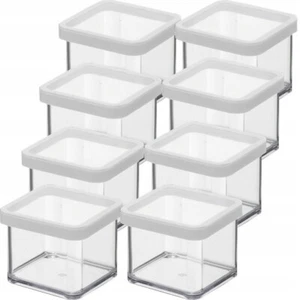 ROTHO LOFT RECIPIENTE DE COMIDA TRANSPARENTE SET 8 UNIDADES (0,5 L) LATA DE ALMACENAMIENTO - Imagen 1 de 7