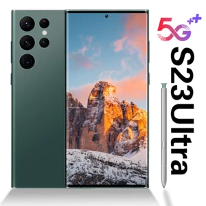 New S23 Ultra Unlocked Android13 Smartphone 8+256GB Dual SIM Internal S Pen 2023 - Imagen 1 de 19